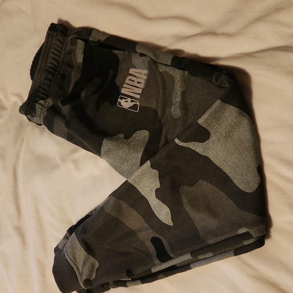 NBA camo joggers